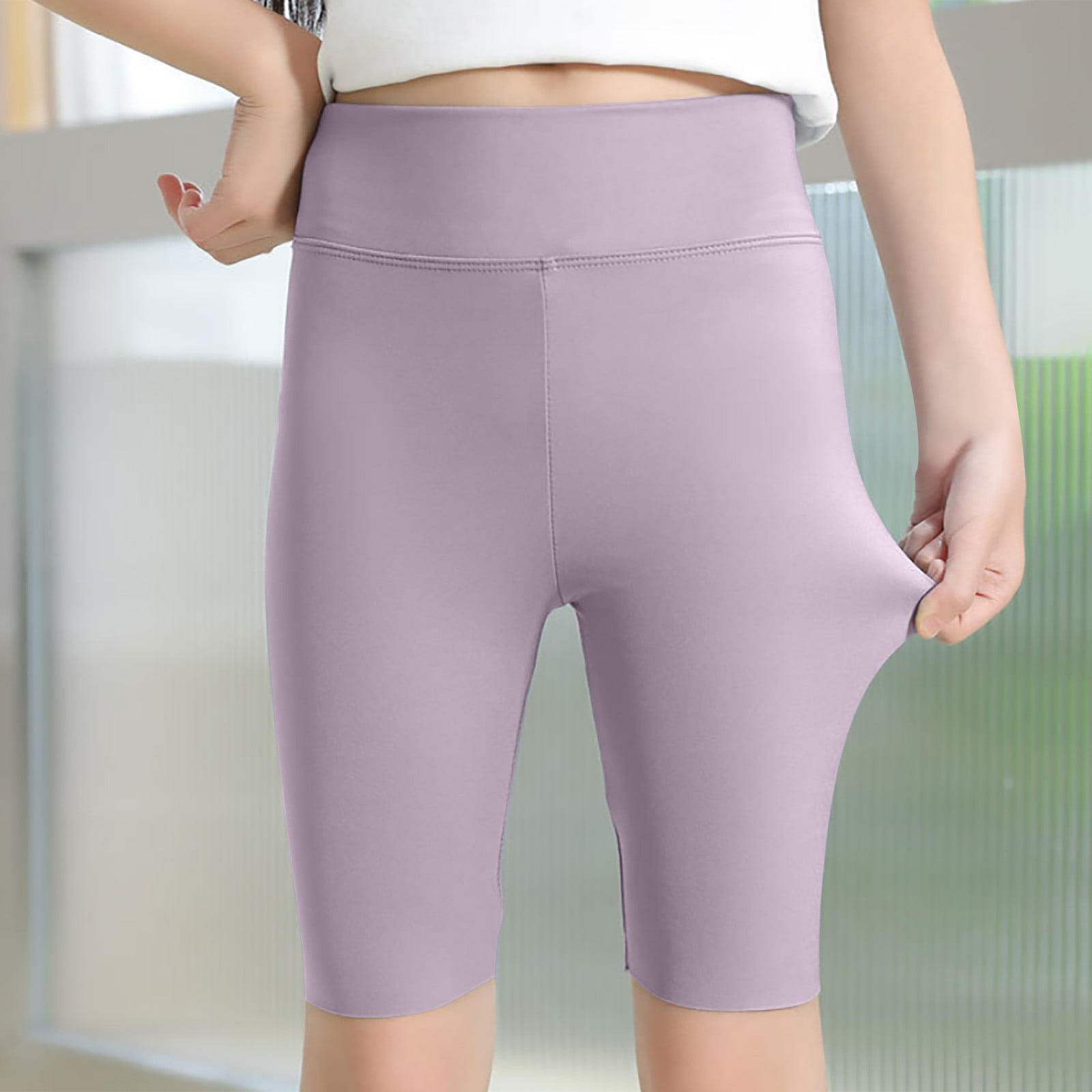 Shorts Modestie Filles Listers Schoolwear 100% Coton - Shorts Vélo Danse Et Sport Taille 4-16 Ans Noir