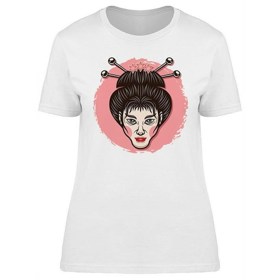 Geisha Girl T-Shirt Women -Image by Shutterstock, Female Small