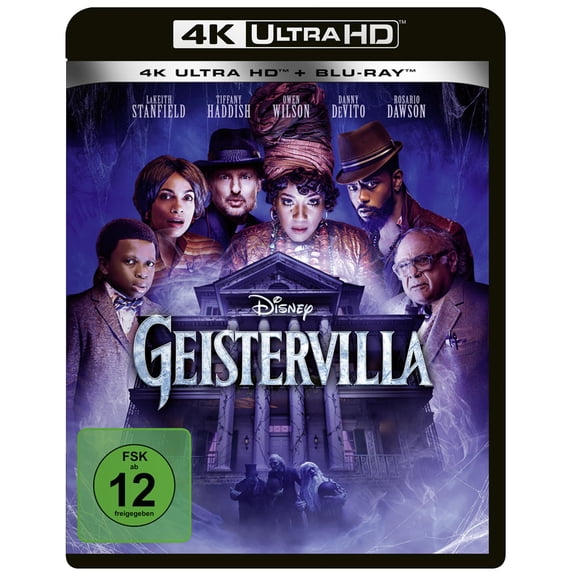 Geistervilla (4K Ultra HD) (+ Blu-ray) (4K Ultra HD) Jamie Lee Curtis Owen Wilson Justin Simien