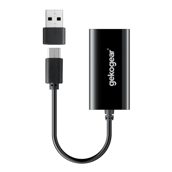 Gekogear Orbit A200 Wireless Android Auto Adapter USB Dongle for Car with Bluetooth 5.0 Plug and Play Universal Compatibility Black Compact Design Converts Wired
