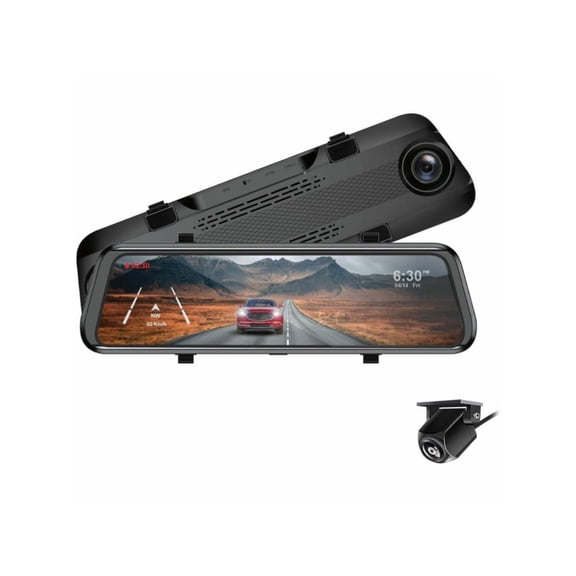 myGEKOgear Orbit D100 2 Channel 1080P Front / 1080P Rearview Mirror Dashcam