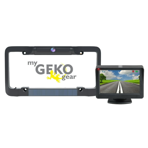 GekoGear SOLARST Wireless Solar-Powered Backup Camera with 4.3-In. Monitor, SBC01