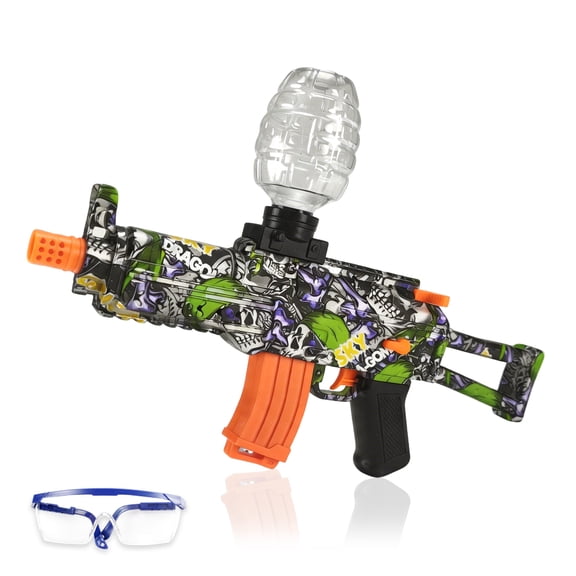 Gel Ball Blaster 80 FT Electric & manual for Outdoor Games Ages 14+