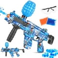 thumbnail image 1 of Gel Ball Blaster, Electric Water Bead Blasters, with 10000 Gel Balls & Goggles, for Backyard Fun and Outdoor Activity, Blue, 1 of 8