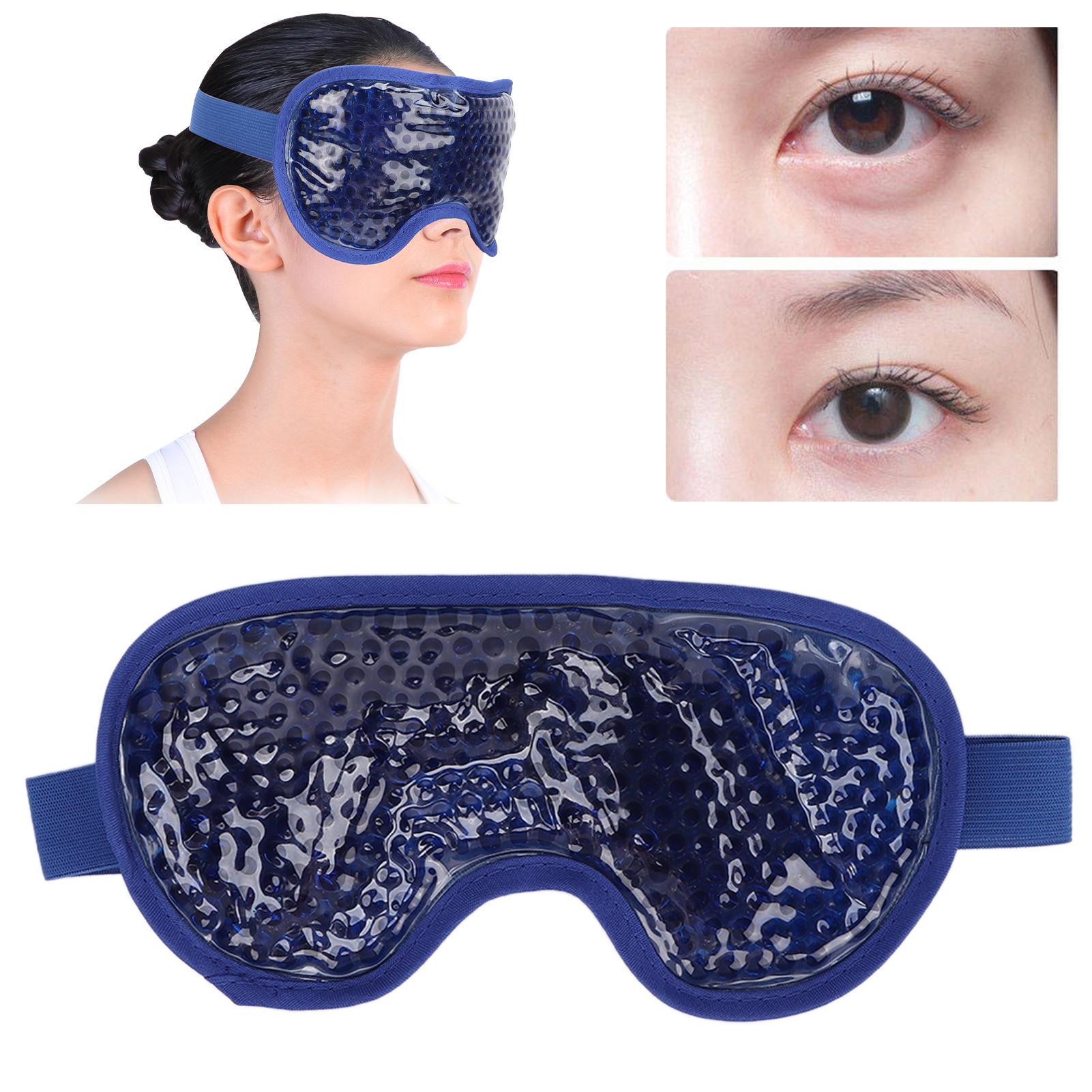 Gel Bead Eye Pack, Reduce Eye Swelling Cooling Eye Pack Relieve Eye