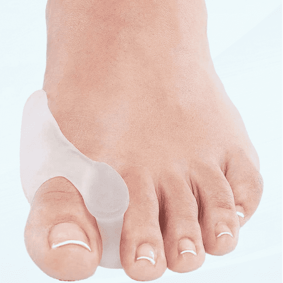 Gel Big Toe Bunion Guards & Toe Spreaders (2 Pieces) - Pain Relief for Crooked, Overlapping Toes, Pressure, Protector, Corrector, Shield, Spacer, Pad, Separator, Cushion - 1315-M CAT 2PK