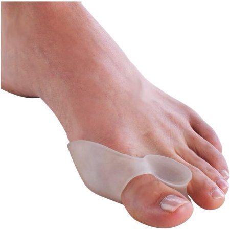 Gel Big Toe Separators, Toe Straightener for Bunion Correction, Toe Alignment and Hallux Valgus Pain Relief (1 Pair)