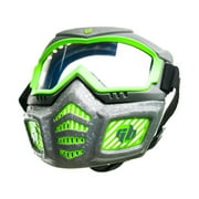 Gel Blaster Elite Water Bead Protective Face Mask, Black/Neon Green