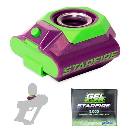 Gel Blaster Starfire Glow-in-the-Dark Activator Water Bead Blaster Attachment Includes 5k Gellets