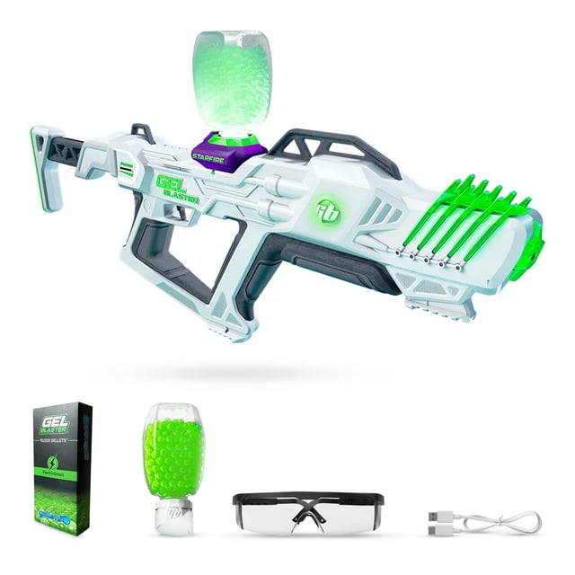 Gel Blaster Surge XL Day 'N' Nite Water Bead Blaster, Glow-in-the-Dark Activator + 15k Gellets