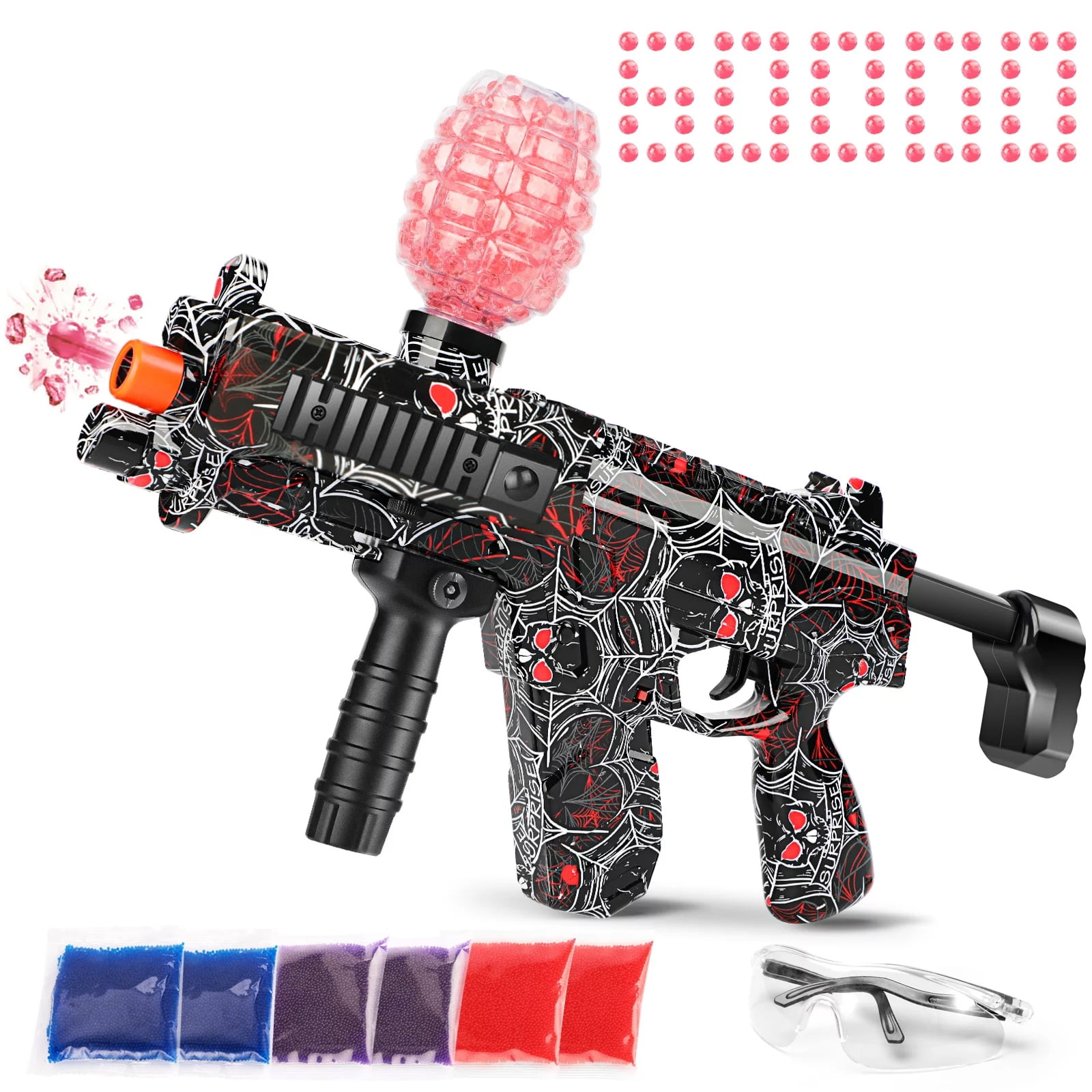 Gel Blaster ferventoys with 60000 Gel Balls Splatter Ball Gel Blaster