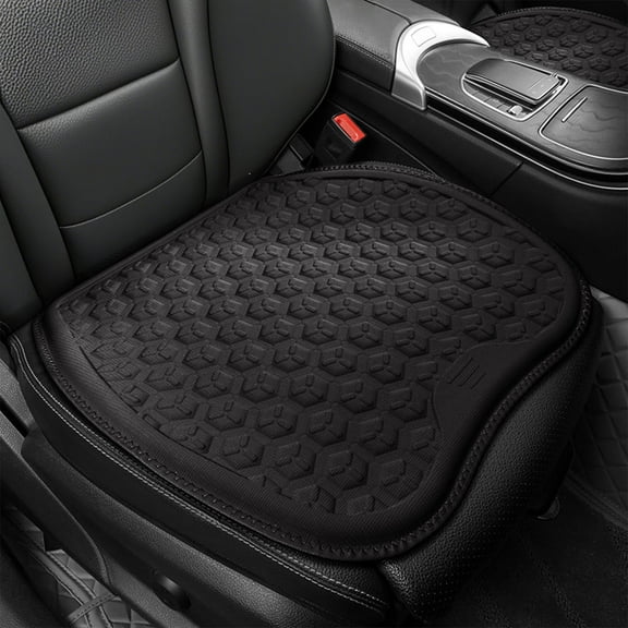 Gel Car Seat Cushion, Non-Slip & Comfortable Automotive Chair Protector Pad for Driving, Breathable Vehicle Interior Mat Cover Accessories, Universal for SUV Sedan Truck