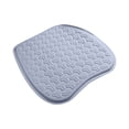 thumbnail image 1 of Gel Car Seat Cushion Non Cooling Pad for Office Chair Wheelchair, Breathable Honeycomb Mesh Cover for Sciatica Coccyx Pain Relief, Memory Foam Comfort Support for Long Driving 16x16 Inch, 1 of 5