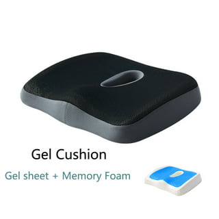 ComfiLife Gel Enhanced Seat Cushion – Non-Slip Orthopedic Gel & Memory Foam  Cocc