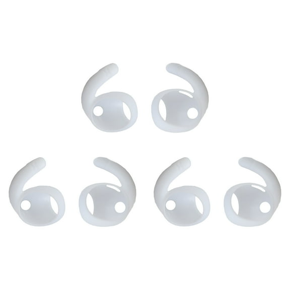 Gel Ear Tips with Silicone Ear Hooks for Buds 3, Soft Anti-Drop Earbud Covers, In-Ear Headphone Sleeve
