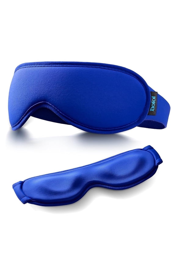 Gel Eye Mask Cold Compress Ice Cooling Relief for Puffy Eyes Dark Circles Sinus Pressure Reusable Fits All Head Sizes