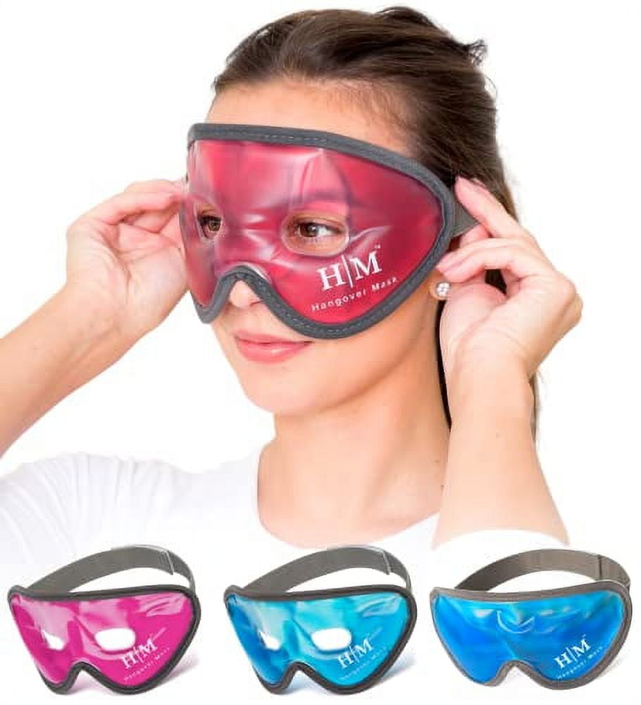 Gel Eye Mask H M Hangover Mask Reusable Cold Eye Mask with Adjustable