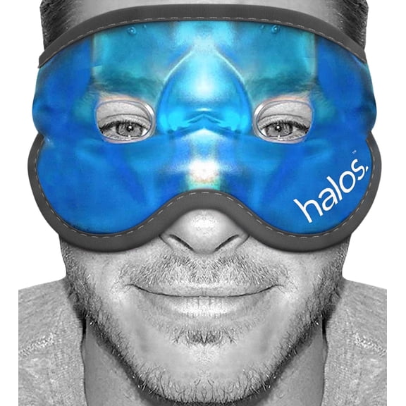 Gel Eye Mask, Hangover Mask, Cold Premium Reusable Gel Mask, Helps to Sooth Puffy Faces, Tired Eyes, Dark Circles, Headaches