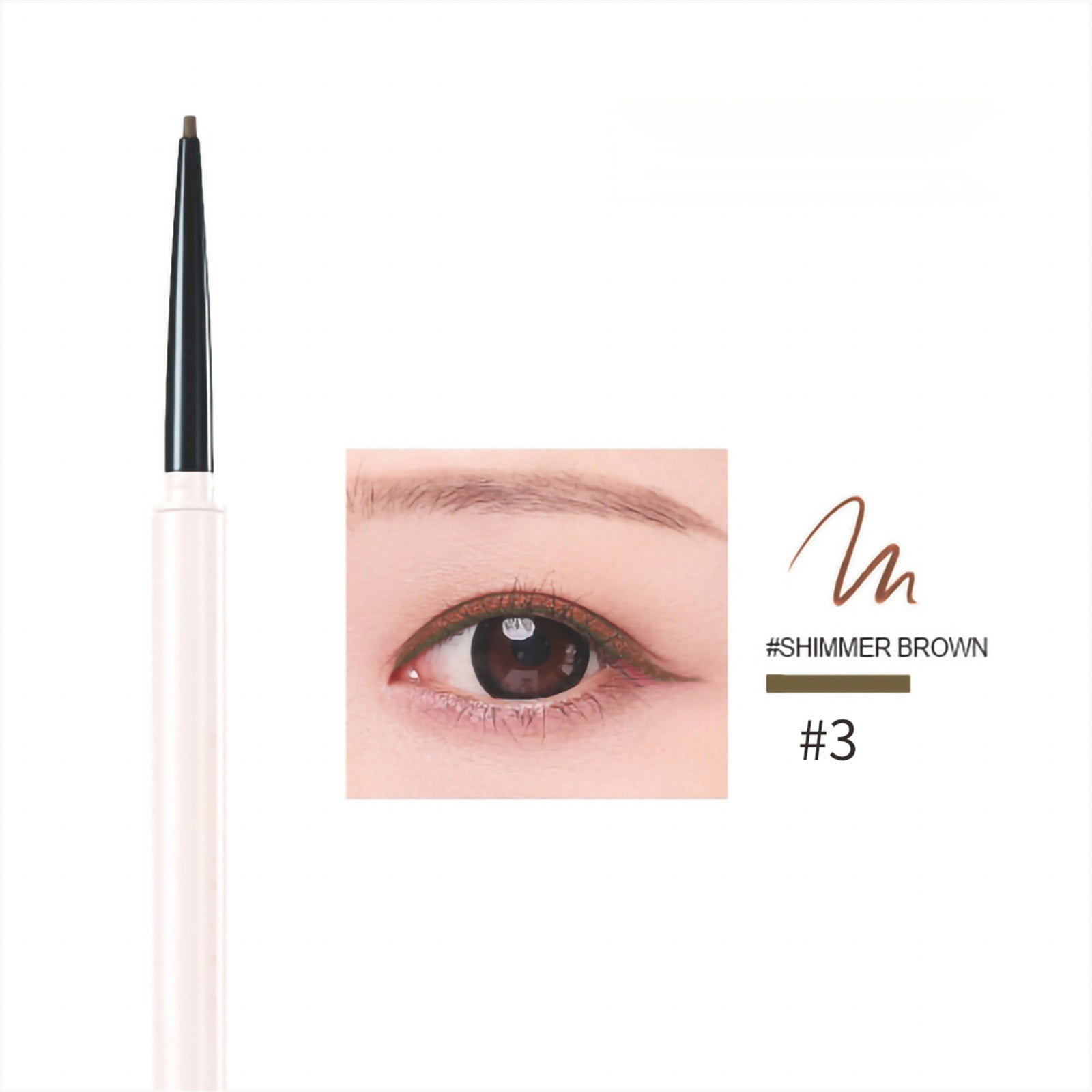 Gel EyeLiner Shimmer Long Lasting Waterproof Strong Pigmented Sumdge