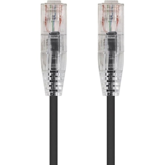 PHATSAT Gel-Filled Direct Burial Waterproof Outdoor Cat5e Ethernet Cable, Solid Copper 24AWG 4-Pair UTP, Booted RJ45, UL ETL, Made in USA (3 ft, black)