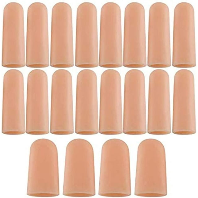 Gel Finger Support Protector Gloves Reusable Silicone Finger Cots