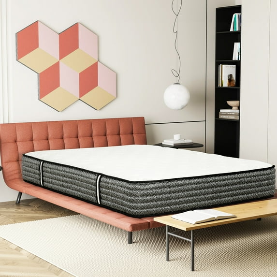 Gel Foam 12" Mattress - Improves Immune Response During Sleep Full Size Provides Extra Cushion For Better