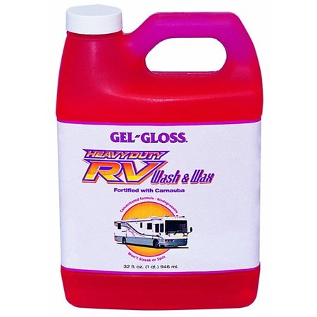 Gel-Gloss WW-32 Heavy Duty RV Wash And Wax - 32 oz