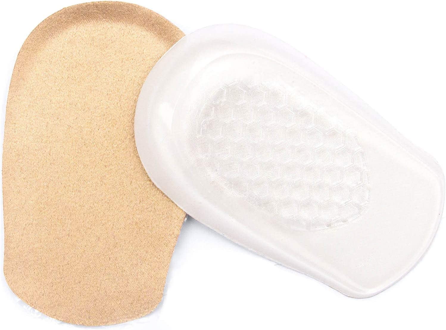 Gel Heel Lifts, 1/2 Inch Height Increase Insoles for Leg Length