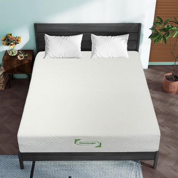 Gel Infused Cool Sleep Supportive Hypoallergenic Gel Infused Reversible Foam Mattress, Perfect for Bunk Bed, Trundle, and Caravan Bed, CertiPUR-US Certified Foam (7-Inch, Full)