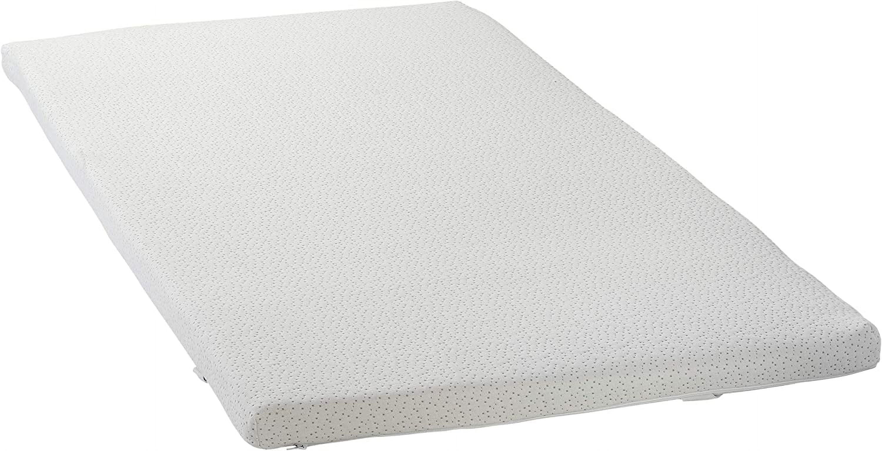 GelInfused Memory Foam Mattress Topper for Cribs and Toddler beds