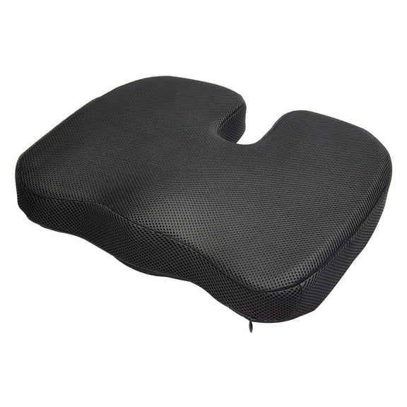 Gel-Infused Memory Foam Seat Cushion Pressure Relief for Office, Car, and Wheelchair Use