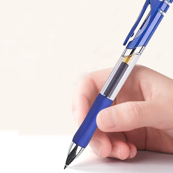 Gel Ink Pen, 0.5mm Fine Tip, 3ml Capacity, Water And Fade Proof, Precision Writing And Drawing, Ergonomic Hold, Ideal for Office, Journaling And Technical Work