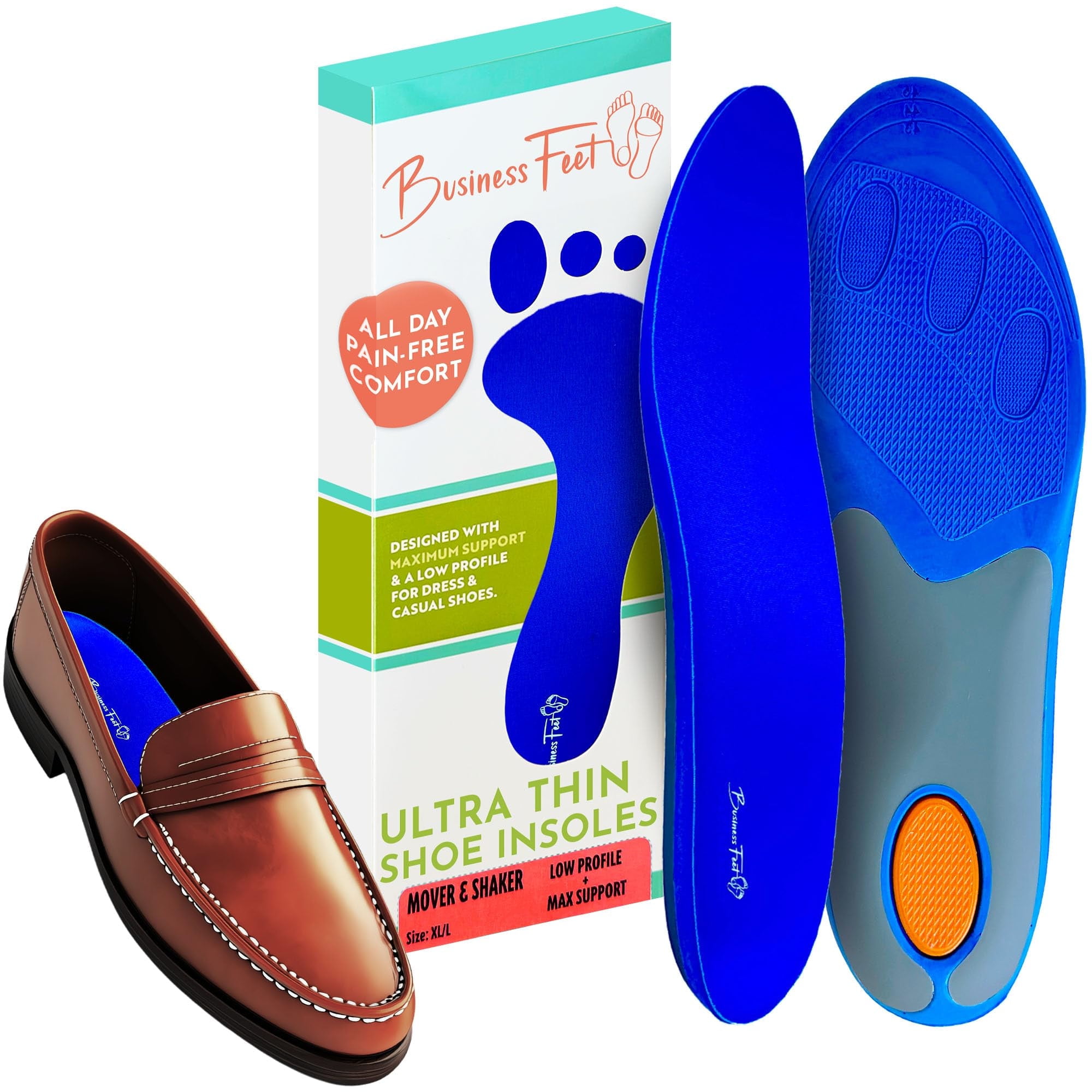 Rubber Insole Gel Insole feels like a Rubber Mat! Mover & Shaker! Shoe Insoles Men ...