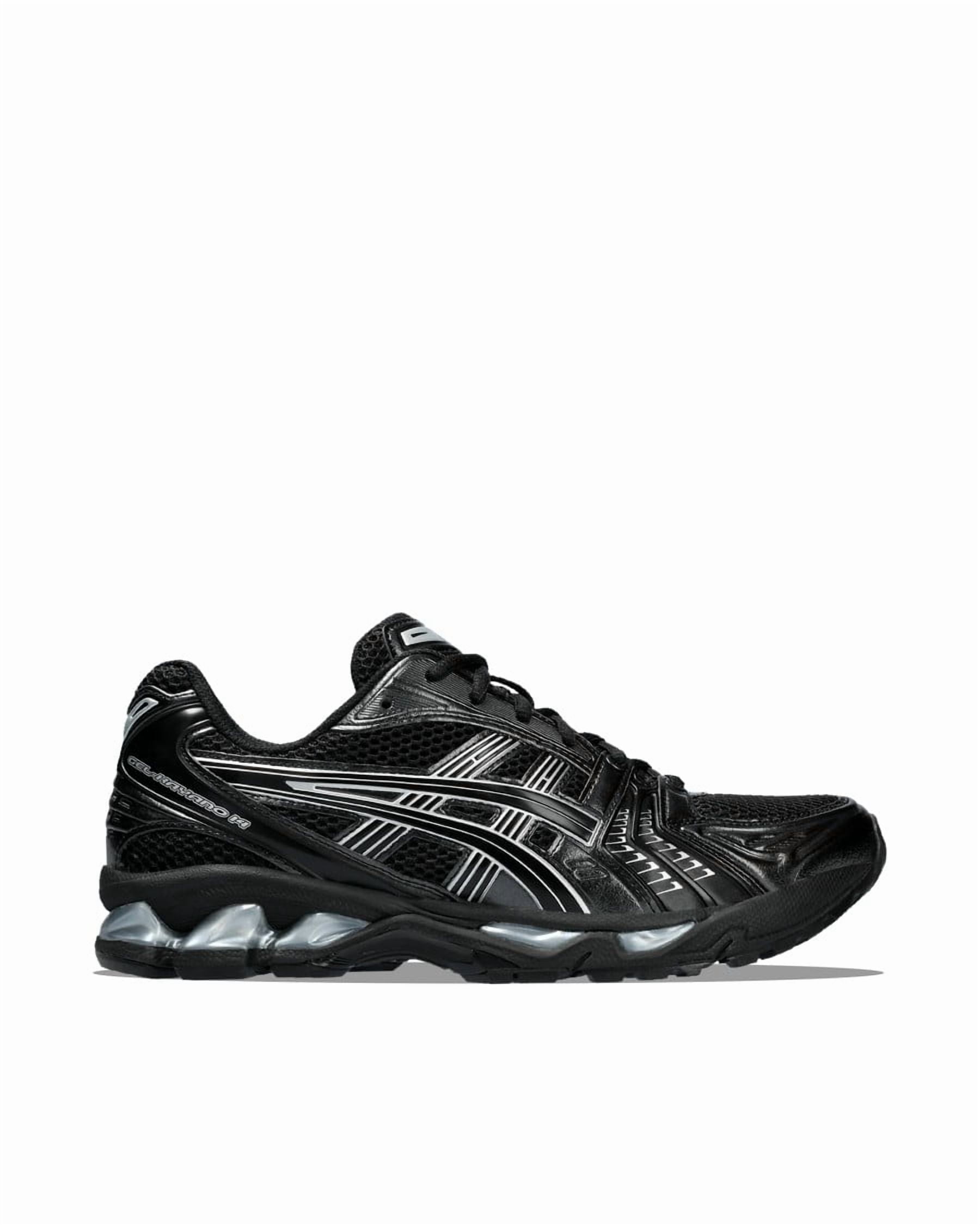 靴 asics GEL-KAYANO 14 BLACK/PURE SILVER ASICS Gel-Kayano 14 Black Pure Silver Men's - 1201A019-006 - US