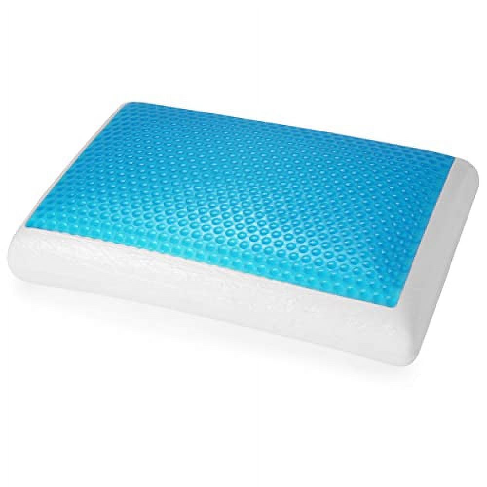 Gel Memory Foam Cooling Pillows Stomach Sleepers Orthopedic Neck