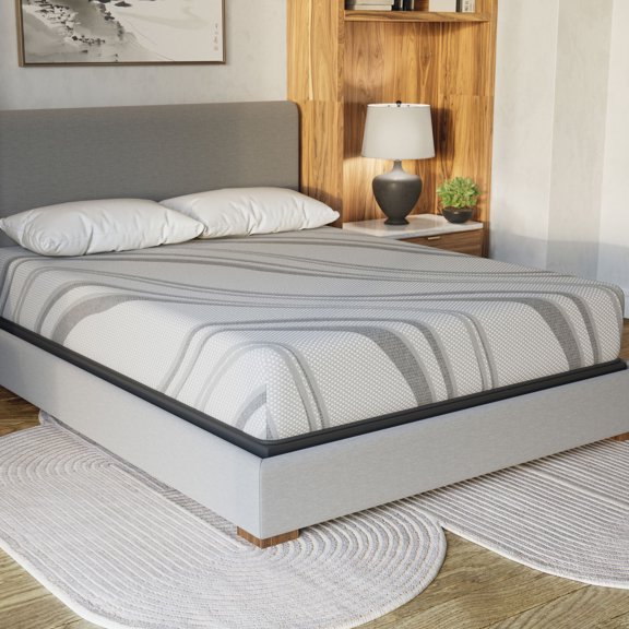 Gel Memory Foam Design - Heat & Wicking Performance - King Mattress Setup / Keeps You Cool at Night