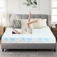 thumbnail image 1 of Gel Memory Foam Mattress, 5 Inch, Queen Alphabet Bed Mattress, Medium Firm Feel Mattress,Breathable & Cool Sleep Spine Pressure Relief Bed in a Box CertiPUR-US Certified, 1 of 13