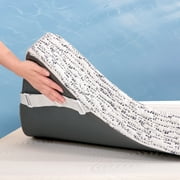 DyFun 4" Full Gel Memory Foam Mattress Topper with Cooling Cover, CertiPUR-US Certified, Non-Slip