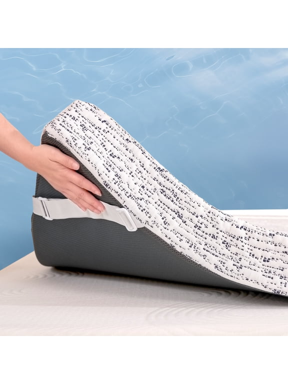 4" King Gel Memory Foam Mattress Topper with Cooling Cover, CertiPUR-US Certified, Non-Slip