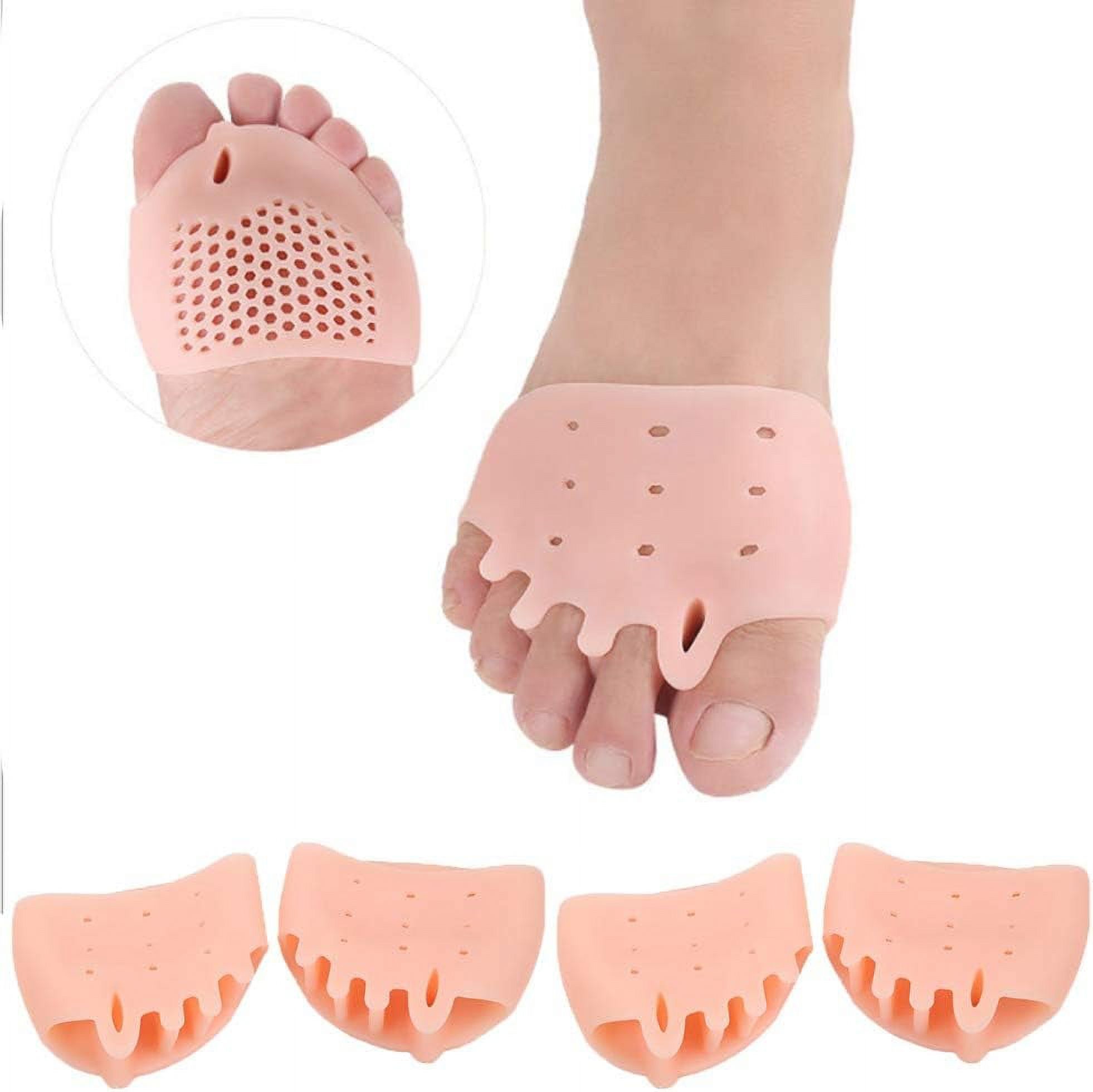 Gel Metatarsal Cushion Bunion Corrector Pads, Toe Separators, Bunion