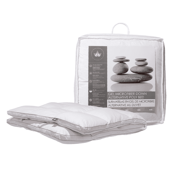 Gel Microfiber Down Alternative Poly Bed - Twin Size