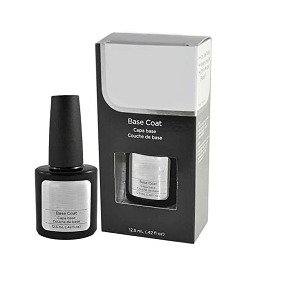 Gel Nail Base Coat - Nail Primer Foundation Layer for Gel Polish, Smooth Ridge Filler, Long Lasting Manicure Prep Liquid, Shine Finish Nail Care for DIY Salon Use, Holiday Gift, Na Makeup Organizers