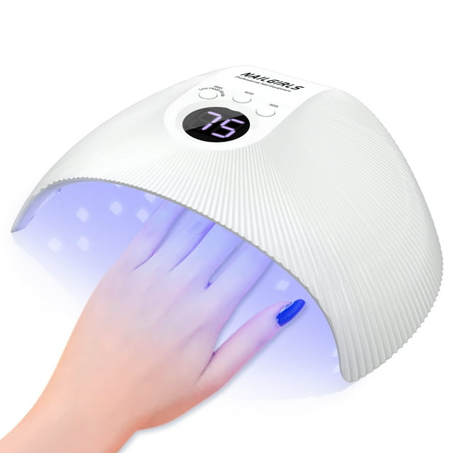 Gel Nail Lamp, NAILGIRLS Professional 75W UV Lamps for Gel Nails, Gel