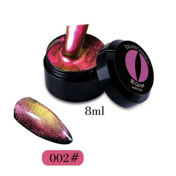Gel Nail Polish, 0.25Oz Glitter Uv Nails Gel, Shimmer Shiny Sparkly Salon Diy Led/Uv Lamp Cure Manicure Nail Art Varnish