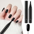 thumbnail image 1 of Gel Nail Polish Brush Pen for DIY Nail Art, Soak-Off LED Curable Formula, Fine Tip Marker for Drawing Designs, Long-Lasting Chip Resistant, 8ml, 1 of 5