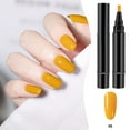 thumbnail image 1 of Gel Nail Polish Brush Pen for DIY Nail Art, Soak-Off LED Curable Formula, Fine Tip Marker for Drawing Designs, Long-Lasting Chip Resistant, 8ml, 1 of 5