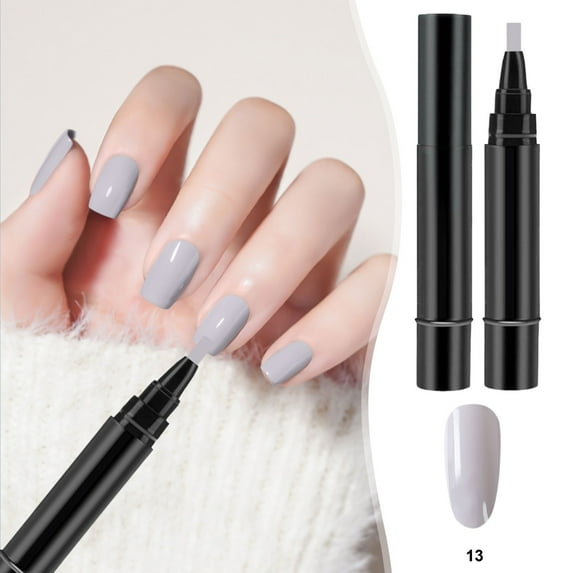 Gel Nail Polish,Clearance,Step Gel Nail Polish Brush Pen Diy Nail Art Drawing Marker Pen Soak Ofef Led Nail Varnish Nail Tools 8Ml