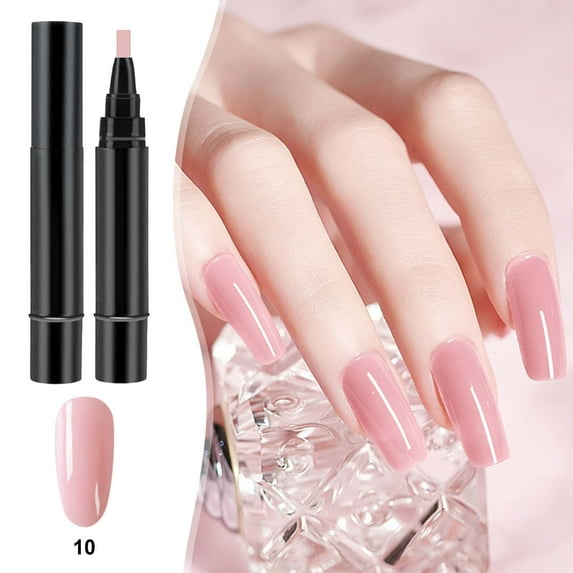 Gel Nail Polish,Clearance,Step Gel Nail Polish Brush Pen Diy Nail Art Drawing Marker Pen Soak Ofef Led Nail Varnish Nail Tools 8Ml