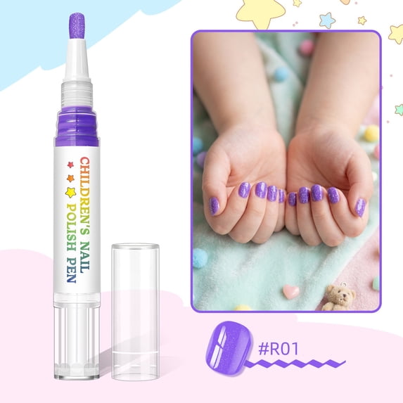 Gel Nail Polish Pen, Sheer Light Nude Water-Based Nail Gel Pen 5ml, Beginner-Friendly At-Home Manicure and Nail Art Supplies, Everyday and Holiday Gift for Women, Girls