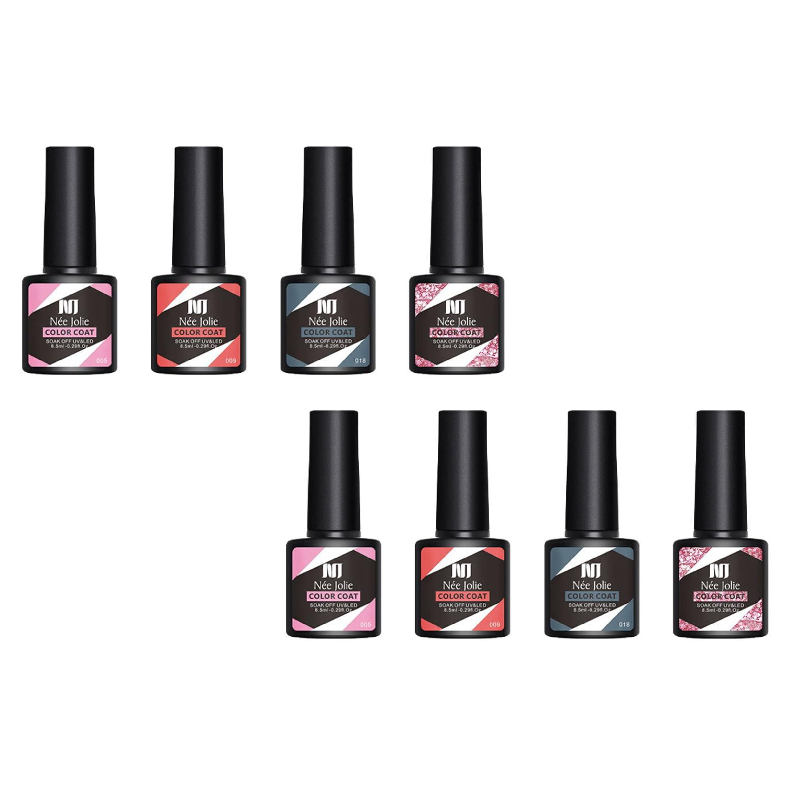 Gel Nail Polish Remover, Gel Nail Polish Set, 4 Pcs Gel Polish off Gel